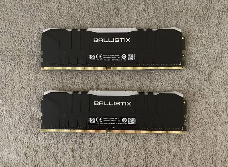 Crucial 64gb Review 05 Crucial Ballistix RGB 32GB Kit DDR4 RAM Review