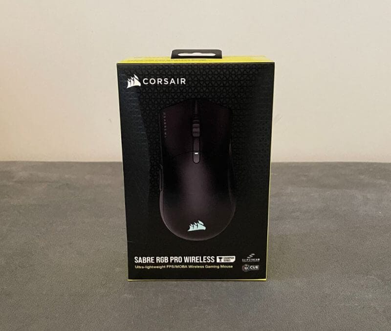 CORSAIR Sabre RGB Wireless Review1 Corsair Sabre RGB Pro Wireless Review
