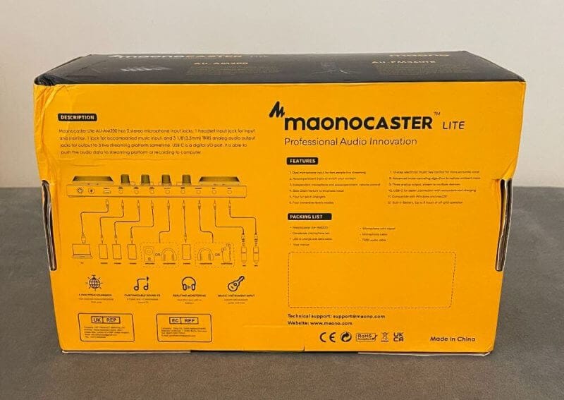 Maonocaster Review9 Maonocaster Lite Review