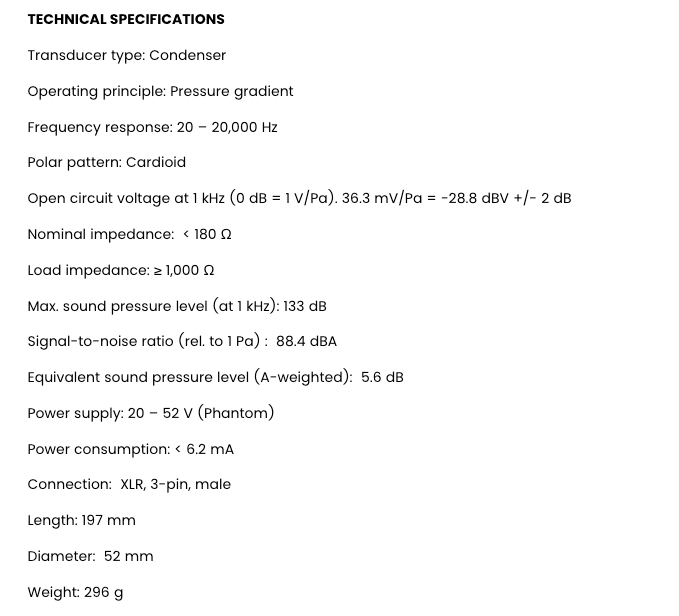 Beyerdynamic M 90 Pro X Microphone Review 13 Screen Shot 2021 12 08 at 9.16.21 am Beyerdynamic M 90 Pro X Microphone Review