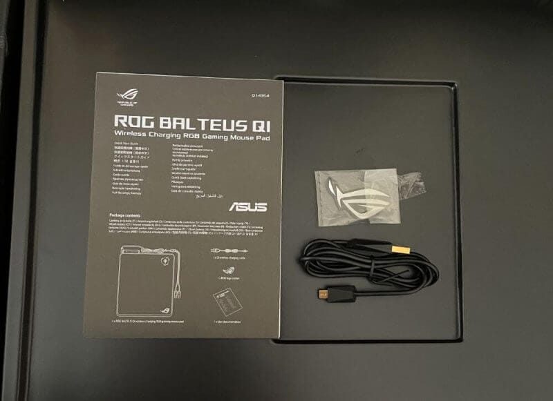 asus balteus review3 ASUS ROG Balteus Qi Mousepad Review