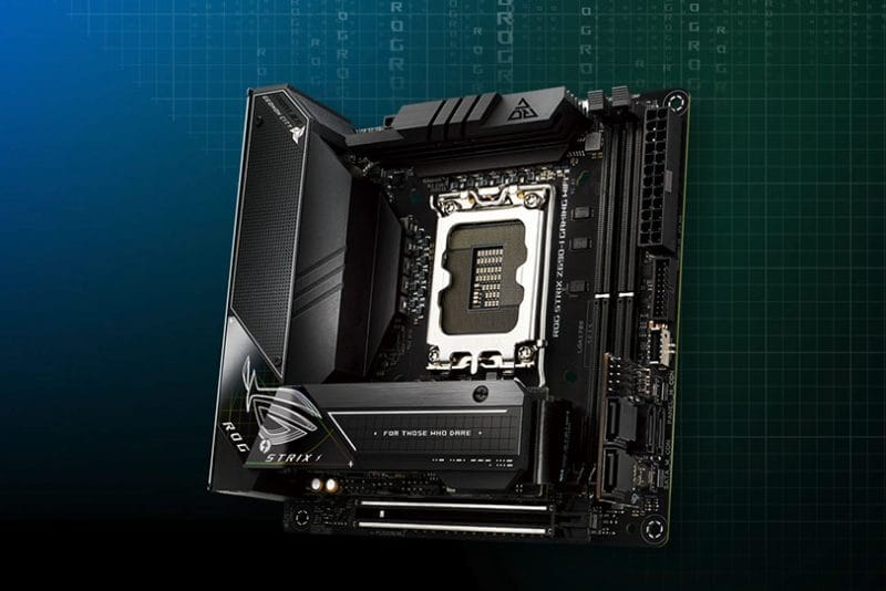 asus z690 itx review banner ASUS ROG Strix Z690-I Gaming WiFi Motherboard Review