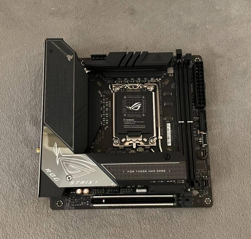 asus z690 itx review4 ASUS ROG Strix Z690-I Gaming WiFi Motherboard Review