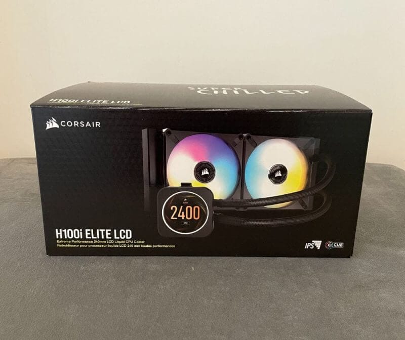 corsiar h100i lcd review1 Corsair H100i Elite LCD AIO Cooler Review