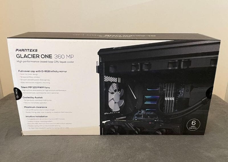 Phanteks MP360 review2 Phanteks Glacier One 360MP Review
