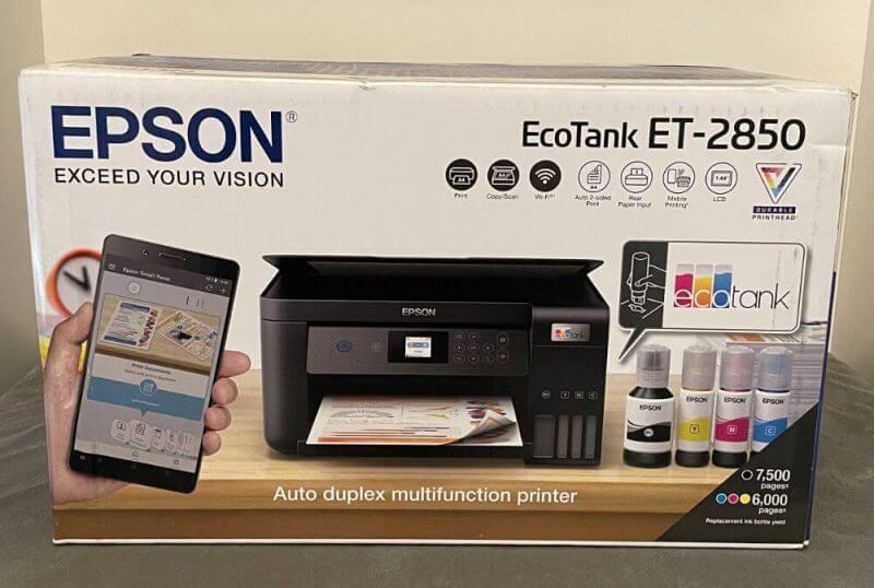 EPSON EcoTank ET-2850 Printer Review 2 epson multi printer review1 EPSON EcoTank ET-2850 Printer Review