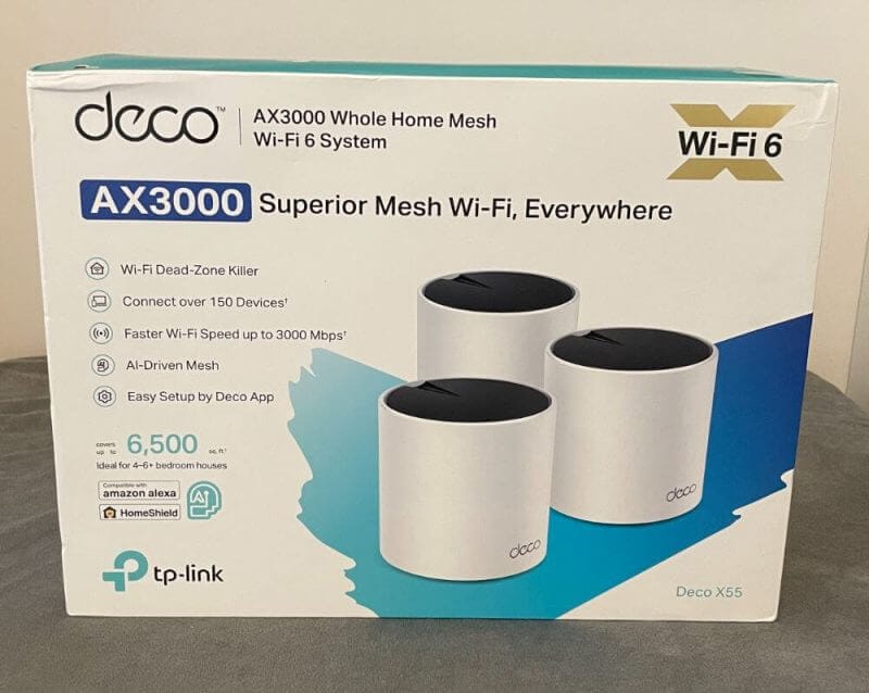 TP-Link Deco X55 AX3000 Whole Home WiFi Review