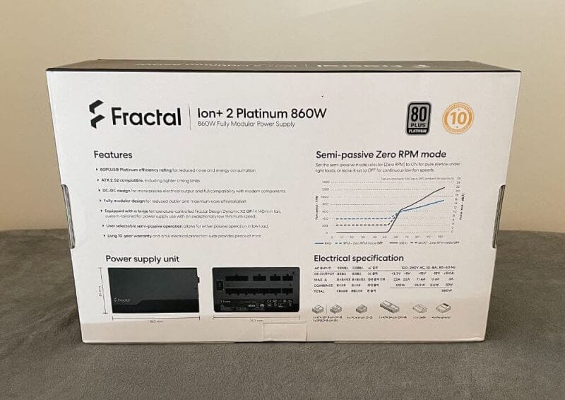 fractal design ion power supply review2 Fractal Design Ion 2 Platinum 860W PSU Review