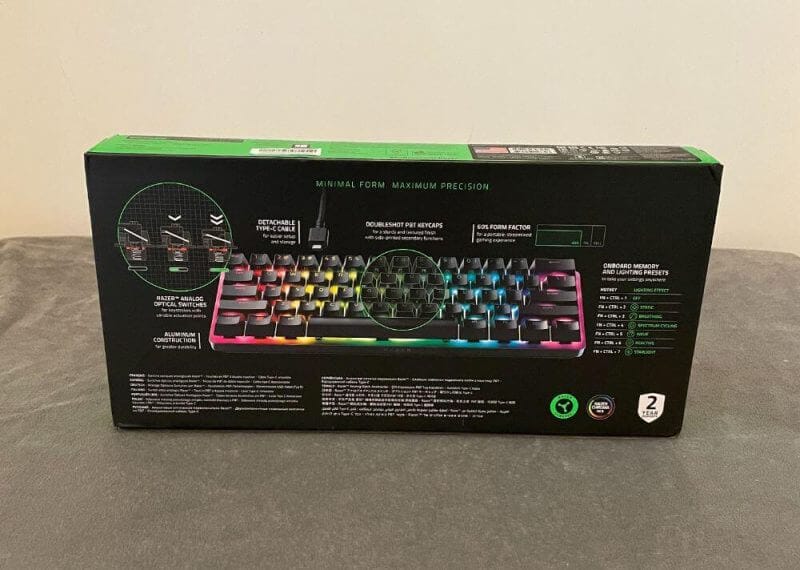 razer huntsman mini analog review2 Razer Huntsman Mini Analog Mechanical Keyboard Review