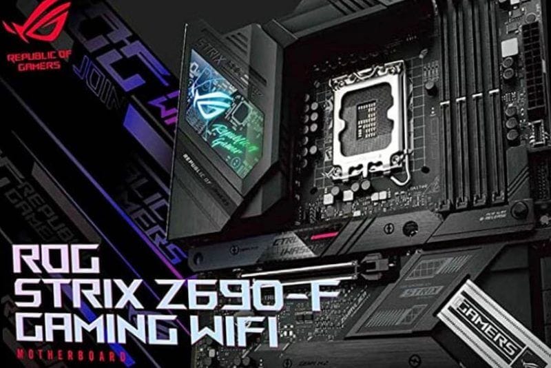 ASUS Z690-F Gaming WiFi Motherboard Review 1 strix gaming f wifi review banner ASUS Z690-F Gaming WiFi Motherboard Review