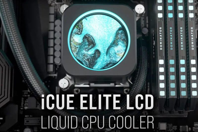 Corsair H150i ELITE LCD CPU Cooler Review 1 corsair icue elite 150i review banner Corsair H150i ELITE LCD CPU Cooler Review