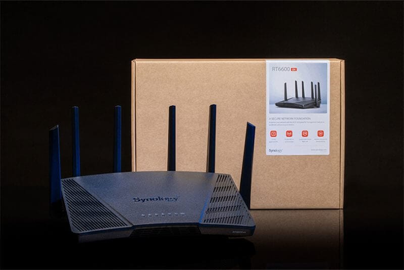 synology rt6000 art Synology Launches RT6600ax Wi-Fi 6 Router