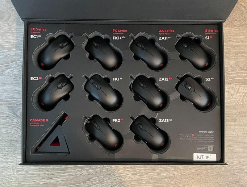 benq zowiemouse kit3 BenQ Zowie FK2-B Mouse Review