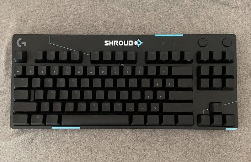 Logicool Logitech SHROUD キーボード Logitech G Pro X SHROUD Edition Keyboard Review