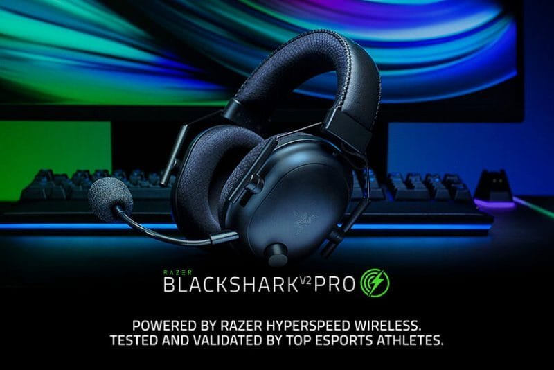 Razer Blackshark V2 Pro Wireless Headset Review 1 razer blackshark v2 pro banner Razer Blackshark V2 Pro Wireless Headset Review