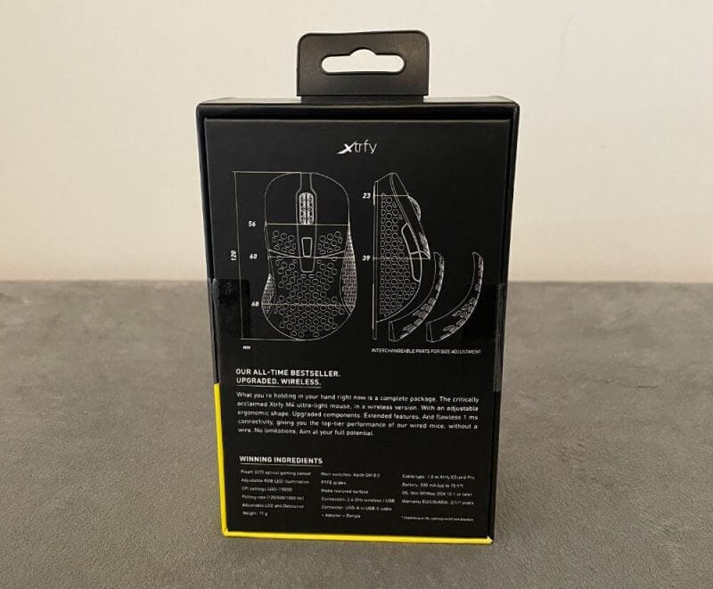 Xtrfy M4 Wireless Mouse Review 3 xtrfy m4 wireless review2 Xtrfy M4 Wireless Mouse Review