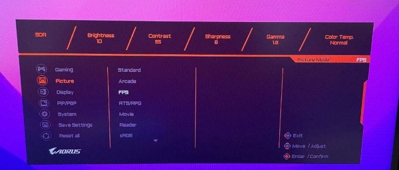 AORUS FI32Q X Review21 Gigabyte AORUS FI32Q X Monitor Review