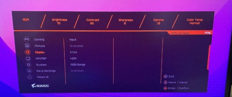 AORUS FI32Q X Review22 Gigabyte AORUS FI32Q X Monitor Review