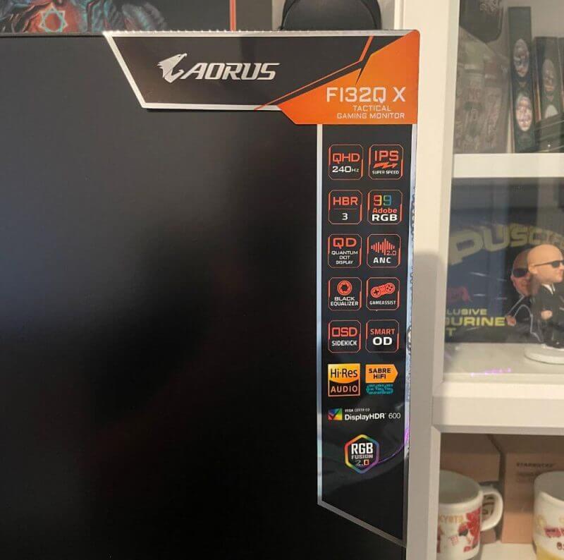 AORUS FI32Q X Review3 Gigabyte AORUS FI32Q X Monitor Review