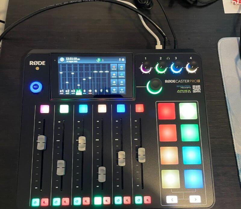 Rode Rodecaster Pro 2 Display31 RODE RODECaster Pro II Review