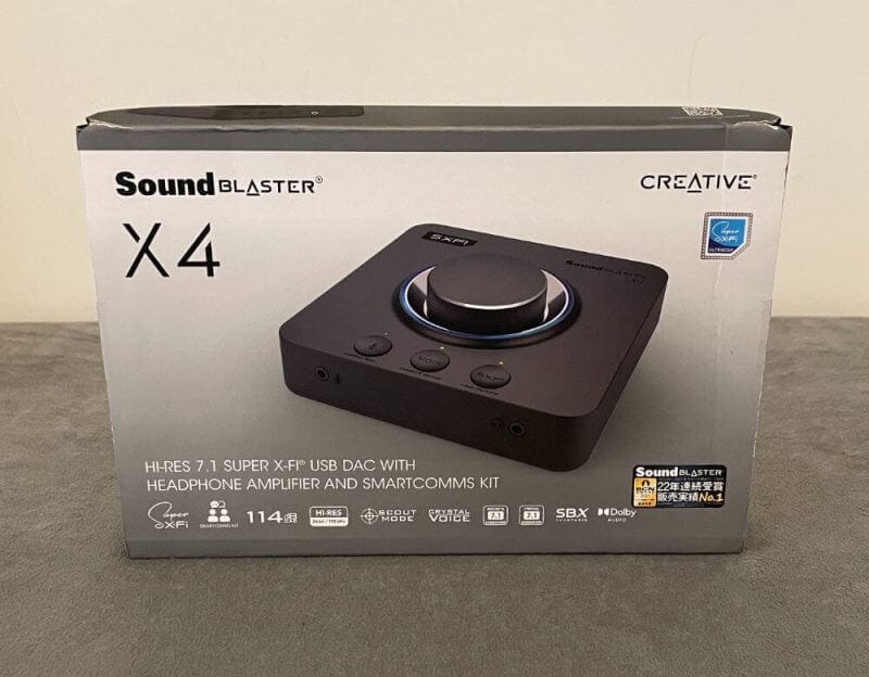 Sound Blaster X4 Review