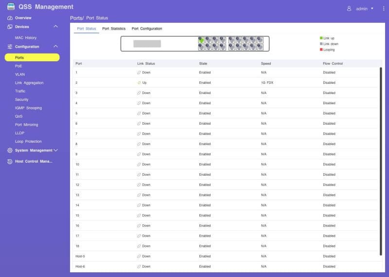 QNAP QGD-1602P Switch Review 16 qnap qgd 1602p screens review2 QNAP QGD-1602P Switch Review