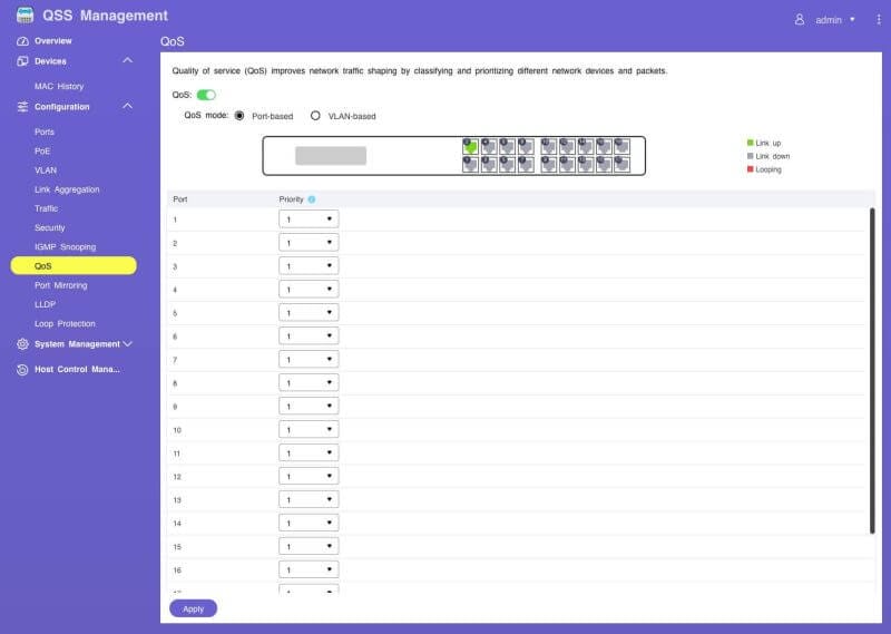 QNAP QGD-1602P Switch Review 23 qnap qgd 1602p screens review9 QNAP QGD-1602P Switch Review