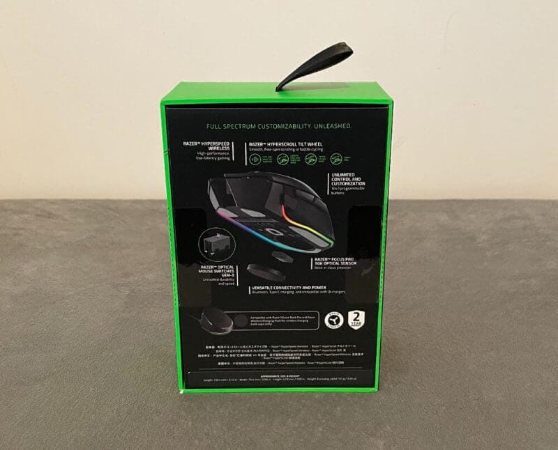 Razer Basilisk V3 Pro Wireless Mouse Review 3 razer basilisk pro wireless review00008 Razer Basilisk V3 Pro Wireless Mouse Review