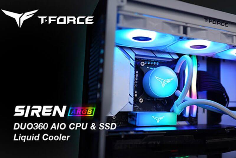 tgcoolerpress TEAMGROUP Launches T-FORCE SIREN DUO360