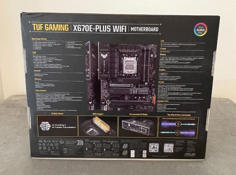 ASUS TUF Gaming X670E-PLUS WIFI Review
