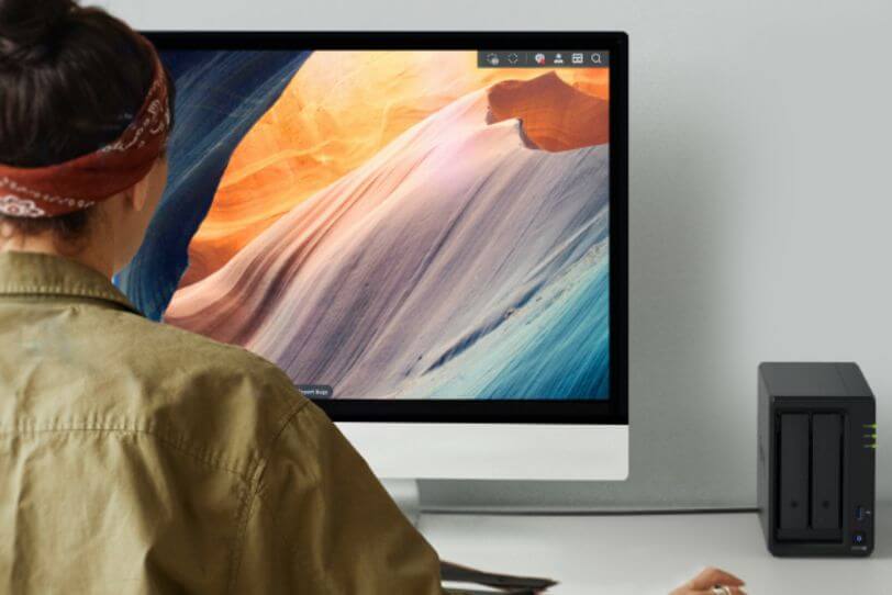 synstreamart Synology DS723+ The Perfect 2-Bay NAS For Home Streaming