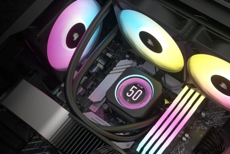 CORSASIR H100I ELITE LCD XT BANNER Corsair iCue H100i ELITE LCD XT Review