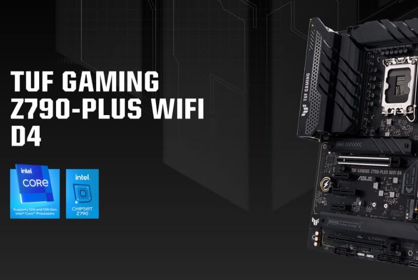asus z790 tuf mobo review banner ASUS TUF GAMING Z790-Plus WiFi D4 Motherboard Review