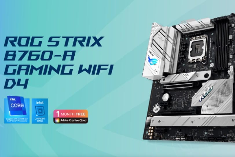 rogstric760a1 ASUS ROG Strix B760-A Gaming Wifi D4 Motherboard Review
