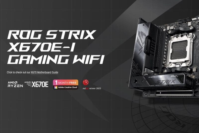 ASUS ROG STRIX X670E-I GAMING WIFI Motherboard Review