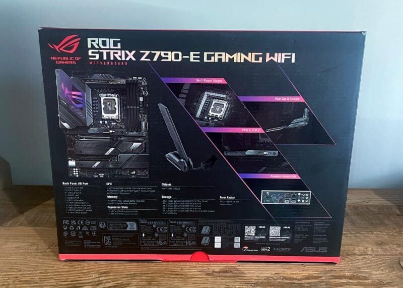 ASUS ROG Z790 E Gaming WiFi Motherboard Review10 ASUS ROG Z790-E Gaming WiFi Motherboard Review