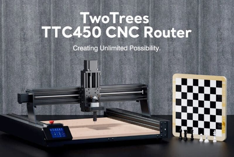 twotrees router banner TwoTrees TTC450 CNC Router Review