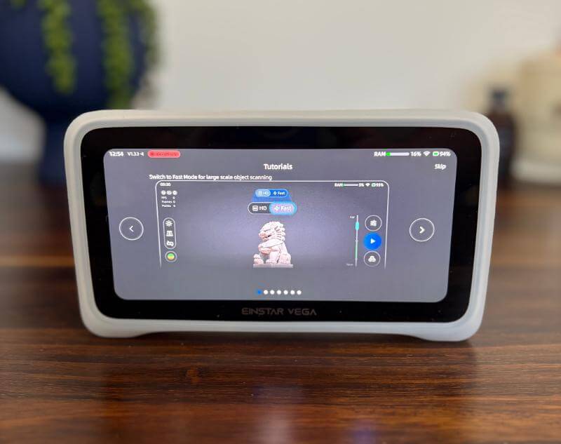 einstar vega review12 EINSTAR VEGA Review: A Versatile and Portable 3D Scanning Powerhouse