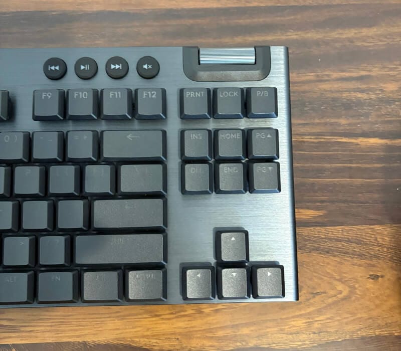 logitech g915 x lightspeed review5 Logitech G915 X TKL Lightspeed Keyboard Review – Precision and Performance in a Sleek Wireless Form